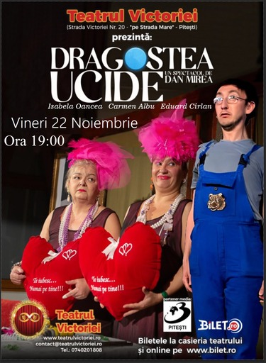 Dragostea ucide | Teatrul Victoriei