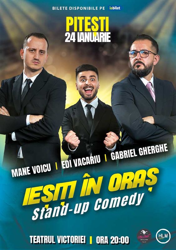 Gabriel Gherghe, Mane Voicu și Edi Vacariu | Teatrul Victoriei