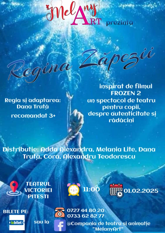 Regina Zăpezii | Teatrul Victoriei